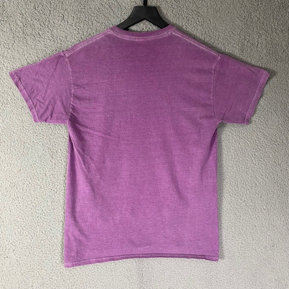 Mackinac‎ Island Horse Carriage Embroidered Graphic Tee Purple Size Medium - Picture 5 of 8